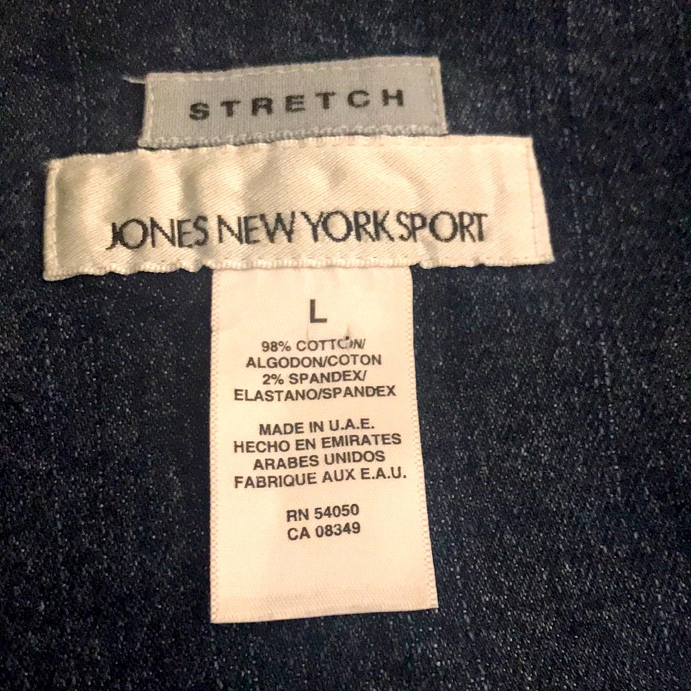 Jones NewYork Sport denim jacket. NW0T - Picture 3 of 3